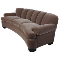 Curved Sofa with feet