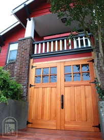 Craftsman Outswing Real Carriage Doors (CTL05)