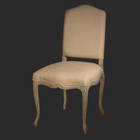 Distressed Grey Dining Chairs/ Set of 2