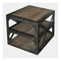 Scaffold Iron Side Table