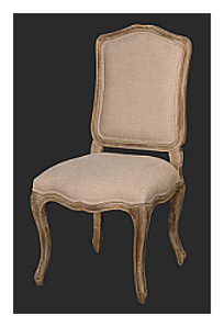 Weathered Oak Dining Chairs/ Set of 2