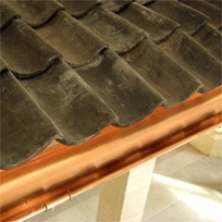 Antique Terra Cotta Roof Tiles -- Belgian