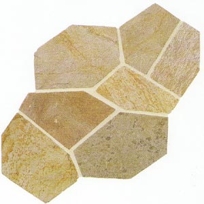 Golden Sun Pattern Flagstone S783