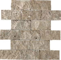 2 x 4 Split Face Noce (T)