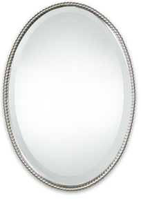 Filigree Mirror Silver