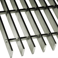 Bar Grating - Locked by Swaging Rectangular Bar ADA Requirements for Spacing Met!