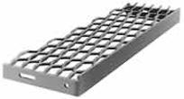 Expanded Grating Stair Treads - Standard Unitread®