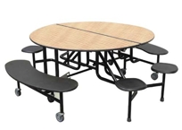 Cafeteria  Round /w Seating