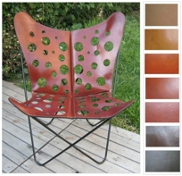 Leather Butterfly Chair