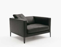 SIMPLICITER SIMPLICE Armchair and Ottoman