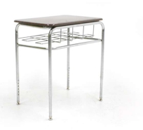 Student Desk /w Book Rack