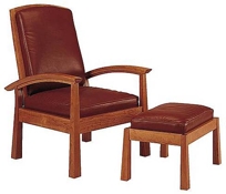American Bungalow Lounge Chair & Ottoman