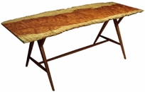 BUBINGA DINING TABLE/DESK