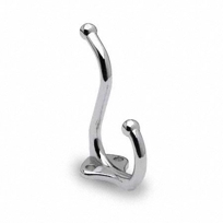 4020 Hook-Two Prong-Chrome