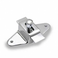 5051 Latch-Slide Surface Mounted Brass/chrome