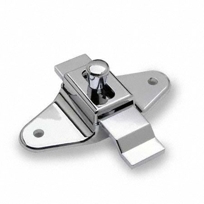 5061 Latch-Slide Surface Mount Offset Brass/chrome