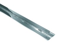 8664 Piano Hinge W/cover-No Lift 54" Aluminum-Ca