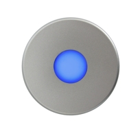 Simple Doorbell Satin Aluminum 
