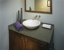 Prism Vanity Top w/ Vessel Sink