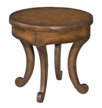 Leather Spot Table 1076-25