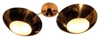Mid Century Central Fixture by Gio Ponti