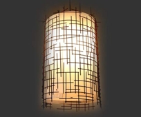 Half Barrel Lamp