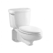 Glenwall Pressure Assisted Wall-Mounted Toilet
