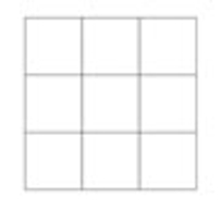 NINE SQUARES TABLE - WOOD