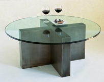 X Cocktail Table