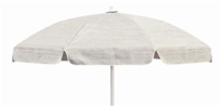 7 1/2' Manual Tilt Umbrella With Silver Anodized Pole W900707