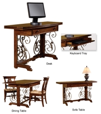 7-2211 Writing Desk/Sofa Table/Dining Table