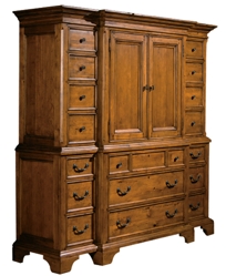 7-8062 Breakfront Dresser and Deck