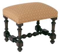 Country English Baroque Footstool Item #CE0593