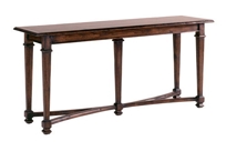 Country English Five Leg Sofa Back Table Item #CE0795