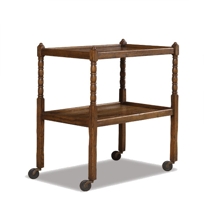 Country English Tea Cart with Shelves Item #CE0799