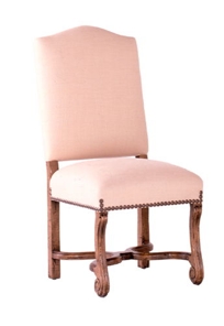 Country French Camelback Chair Item #CF0312S