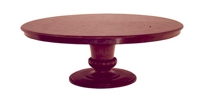 Country French Round Conference Table With Pedestal Base Item #WF0303