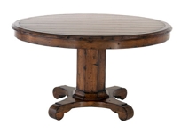English Round Pedestal Table Item #CE0956