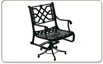 Abbey - 5016 Swivel Pedestal Dining Chair