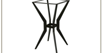 Base Only - Metro Classic Bar Table Base