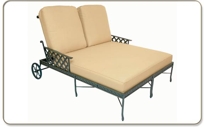 Chaise Lounges - 1499 Savannah Double Chaise Lounge (front)