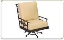 Provence - 1019SHBLB High Back Swivel Club Chair