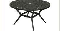Woven Top Tables - Round Dining Metro Classic Base