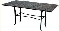 Woven Top Tables - WO306044 30" x 60" Dining Table