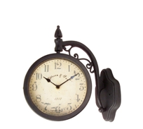Rotating Round Double Faced Wall Clock W-TH031-05