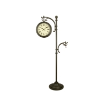 Standing Clock and Clock with Temperature Gauge (includes LED Light) W-GA967