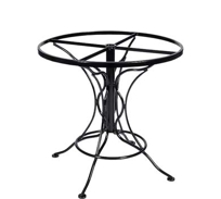 Wrought Iron Dining Table - Base Only 88F336
