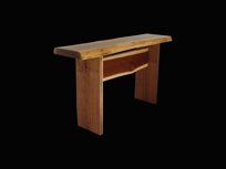 Solid Walnut Console Table No. 3