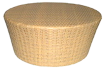 The Round Puff Table