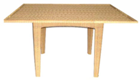 The Mireval Table - Woven + Glass